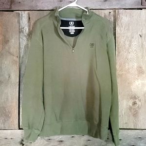 IZOD Men's zip up sweater, size Large